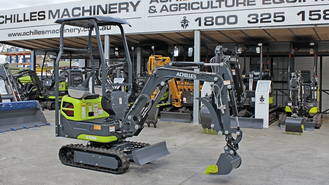 2025 New Achilles A12SE Mini Excavators