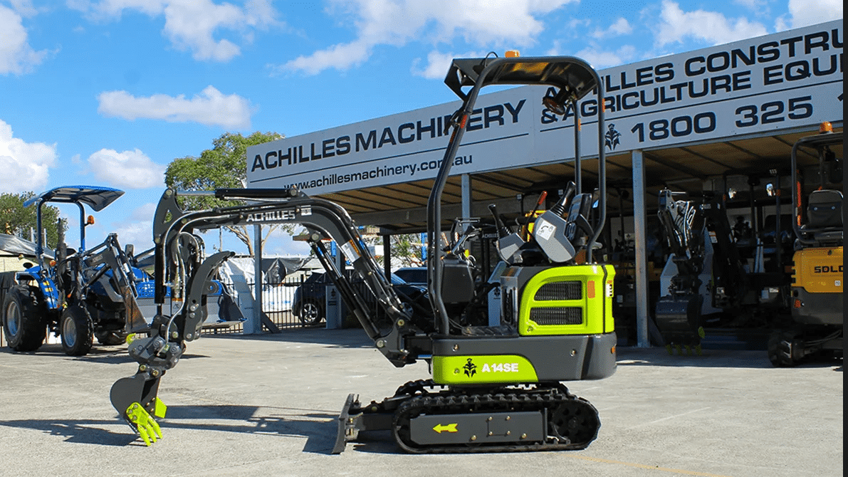 2025 New Achilles A14SE Mini Excavator Excavators