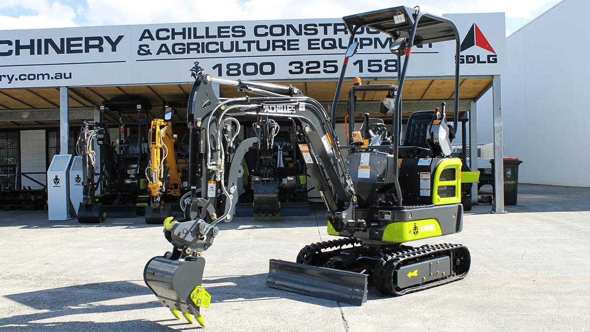 2025 New Achilles A14SE Mini Excavators