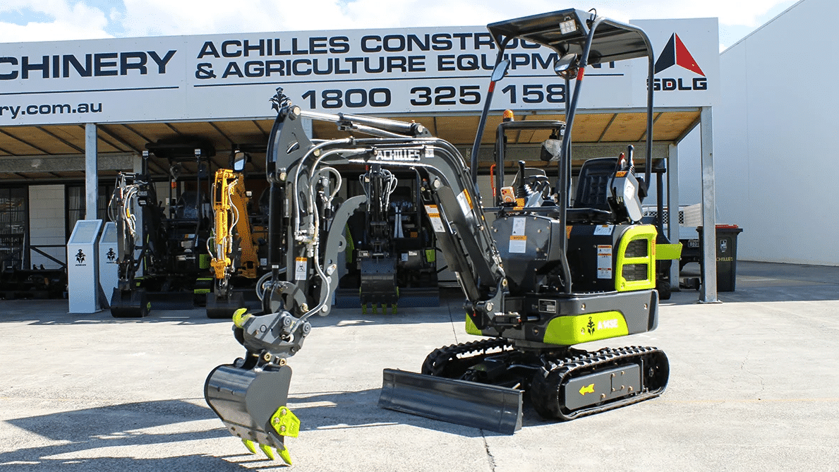 2025 New Achilles A14SE Mini Excavator Excavators