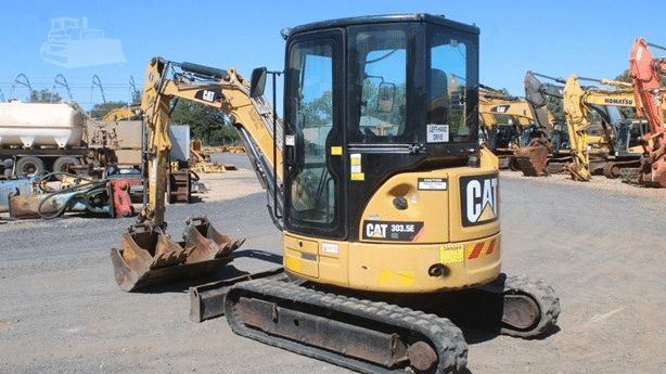2015 Used Caterpillar 303.5E CR Excavators