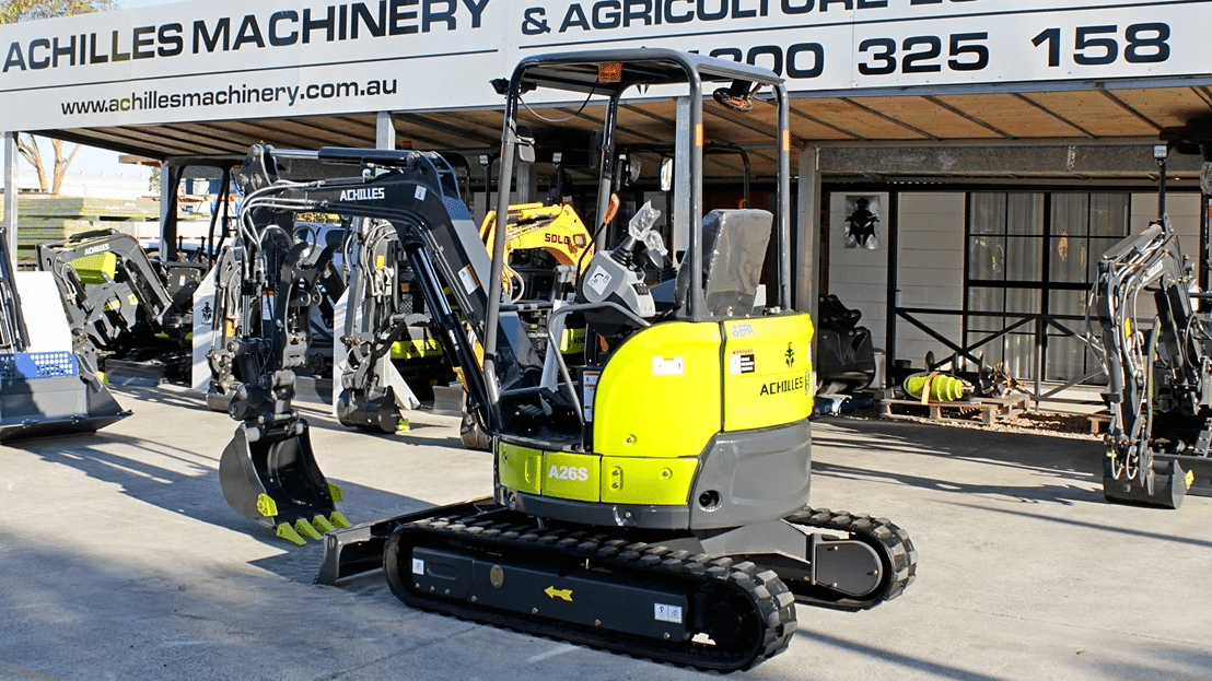 2025 New Achilles A26S Mini Excavators