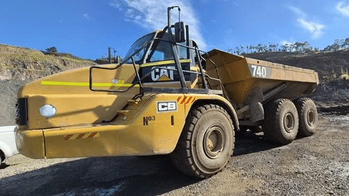 2007 Used Caterpillar 740 Dump Truck
