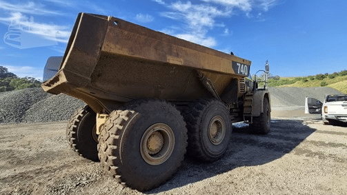 2007 Used Caterpillar 740 Dump Truck