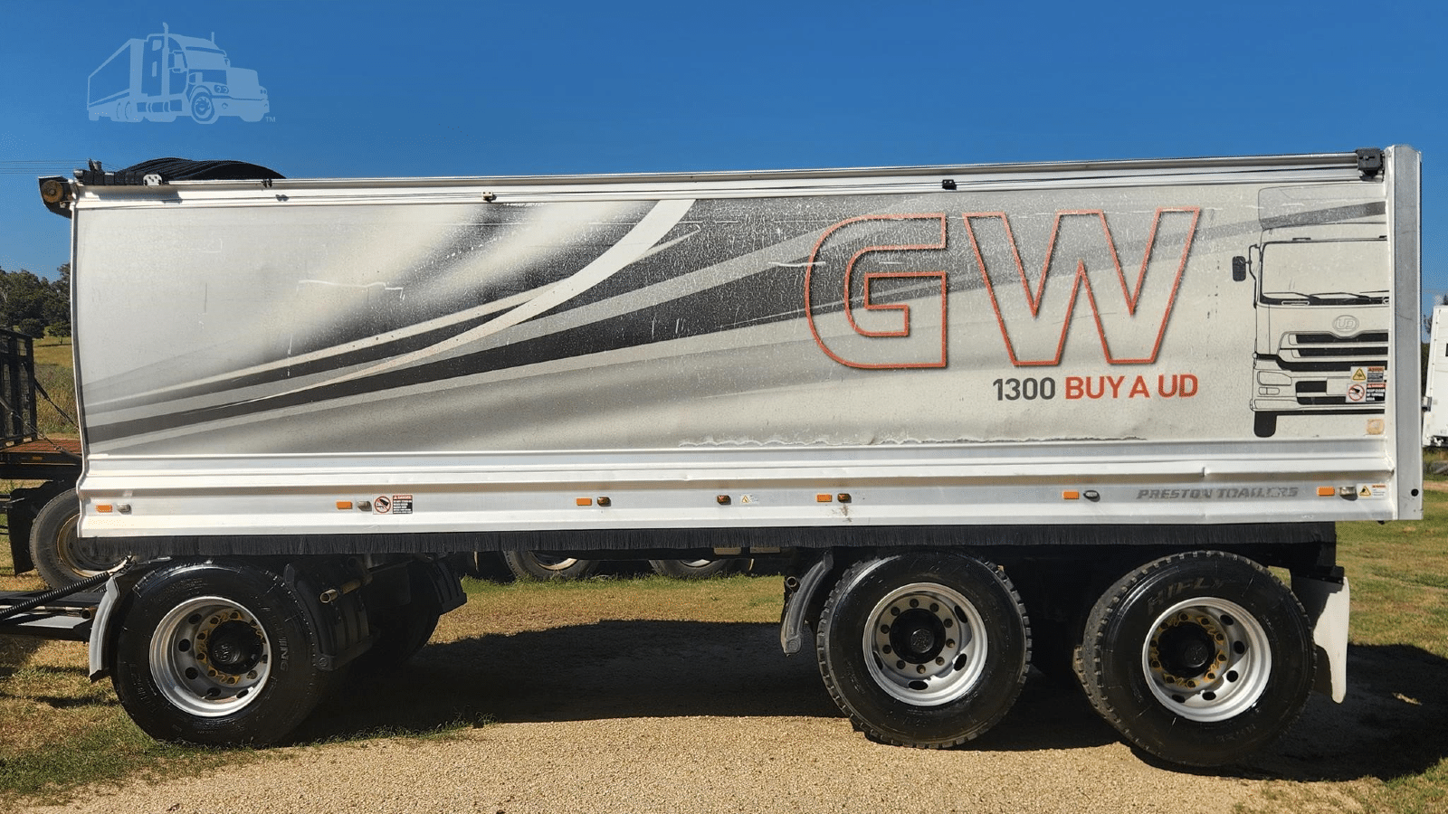 2008 Used Preston Trailers Tipper