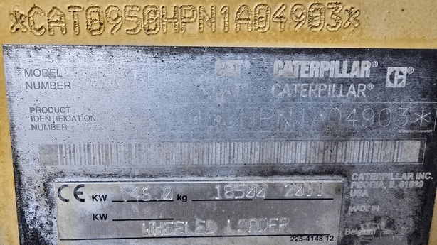 2010 Used Caterpillar 950H Loaders