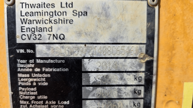 2014 Used THWAITES 9000 Dumpers
