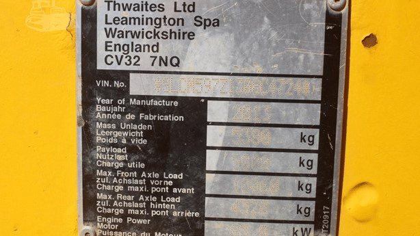 2013 Used THWAITES 9000 Dumpers