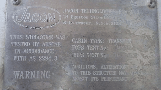2012 Used JACON TRANSMIX 10000 Concrete Agitator