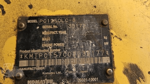2010 Used Komatsu PC1250 LC-8 Excavators