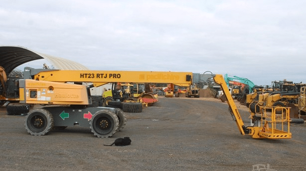 2016 Used Haulotte HT23RTJPRO Boom Lifts