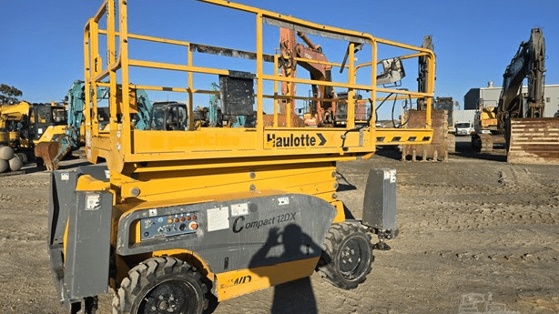 2017 Used Haulotte Compact 12DX Scissor Lifts