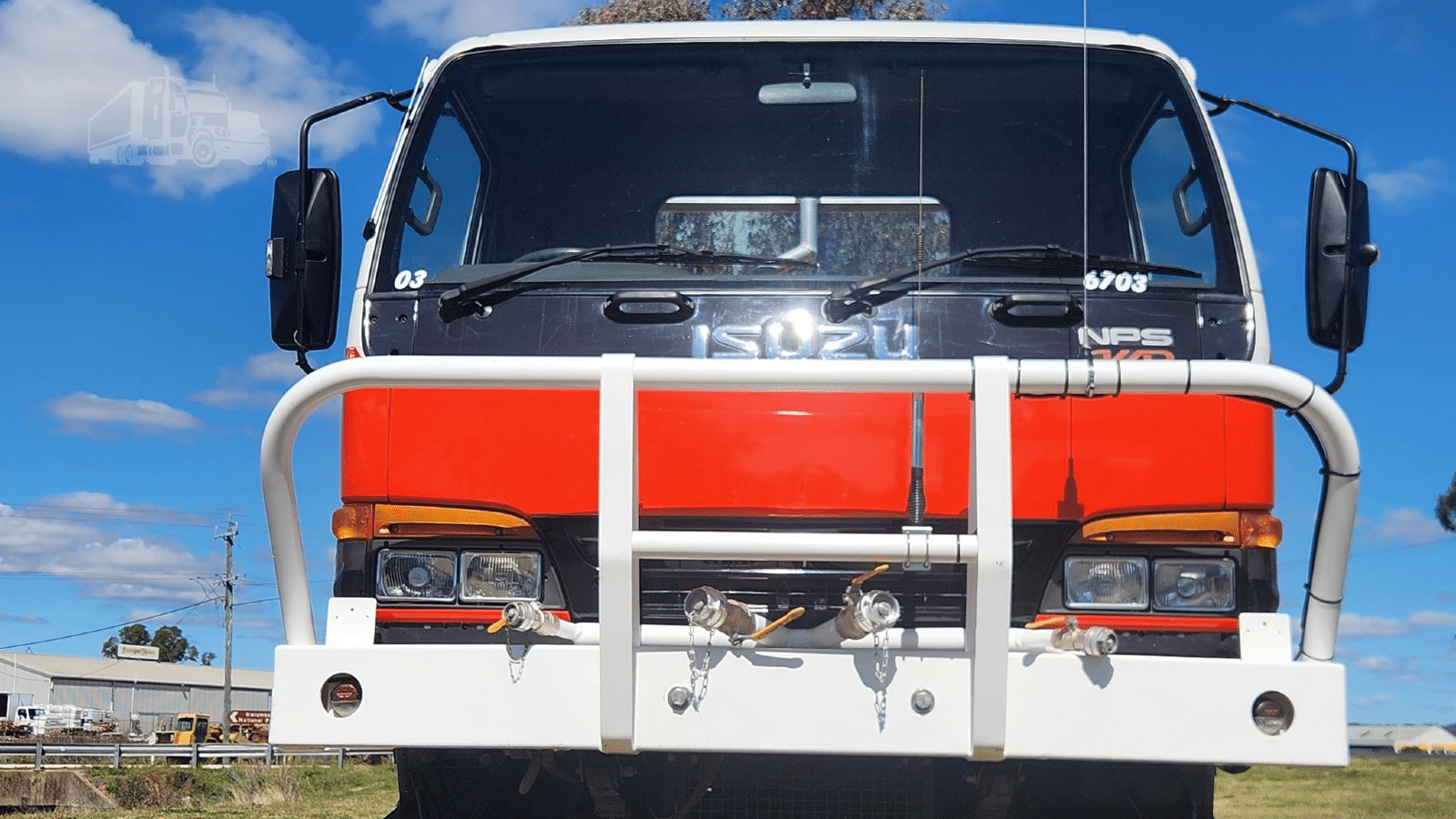 1999 Used Isuzu NPS300 Fire Truck