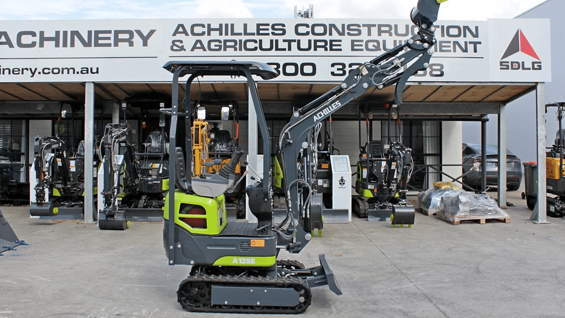 2025 New Achilles A12SE Mini Excavators