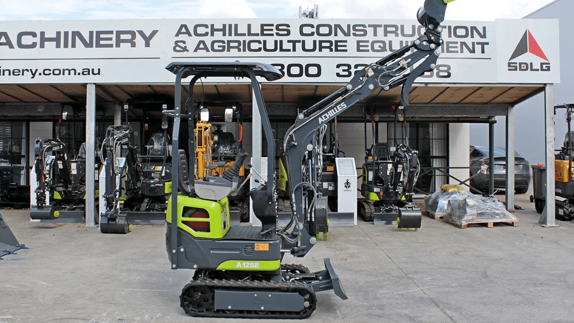 2025 New Achilles A12SE Mini Excavators
