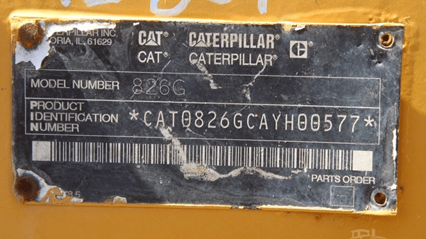 2003 Used Caterpillar 825G II Roller Compactors