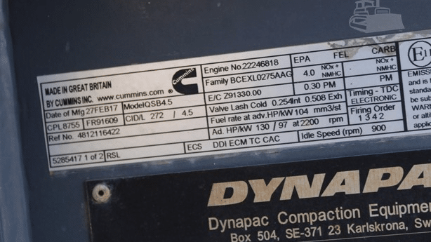 2017 Used Dynapac CA3500D Roller Compactors
