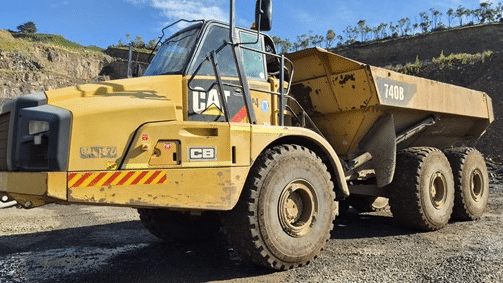 2013 Used Caterpillar 740 Dump Truck
