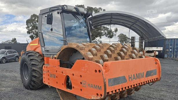2018 Used Hamm 3518P Roller Compactors