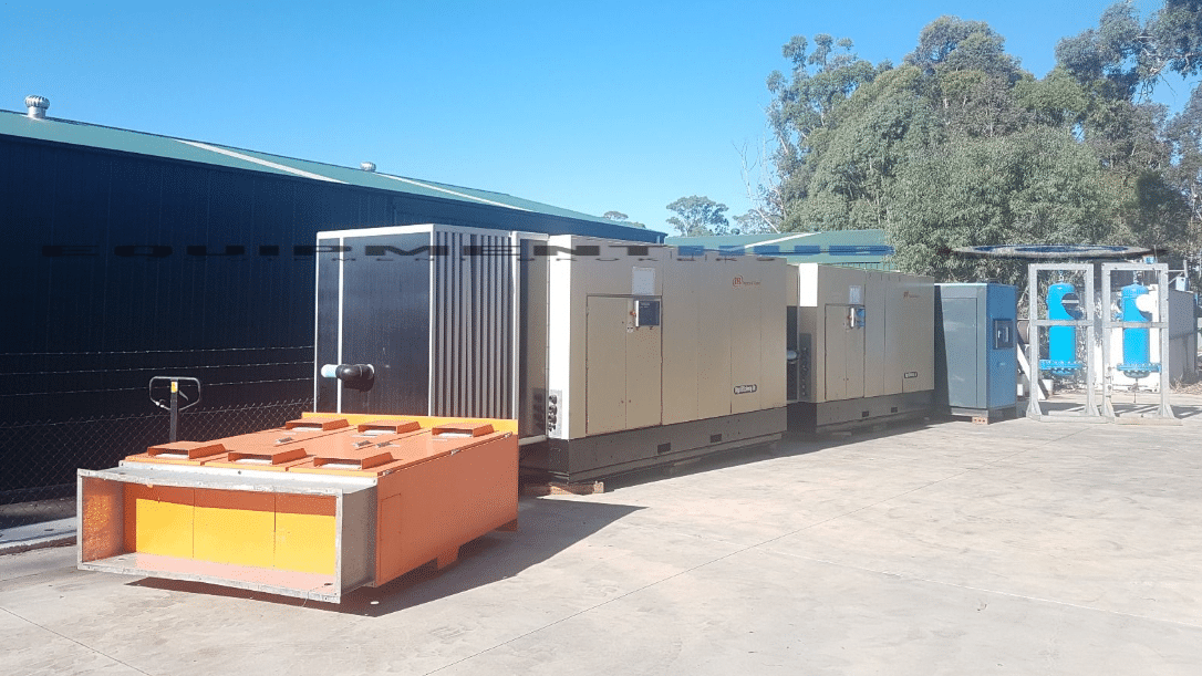 2010 Used Ingersoll Rand MH350/2S IR Air Compressors