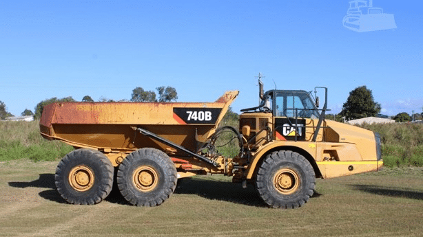 2012 Used Caterpillar 740 Dump Truck