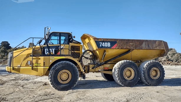 2011 Used Caterpillar 740 Dump Truck
