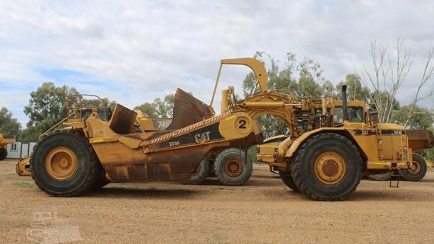 2001 Used Caterpillar 631G Scrapers
