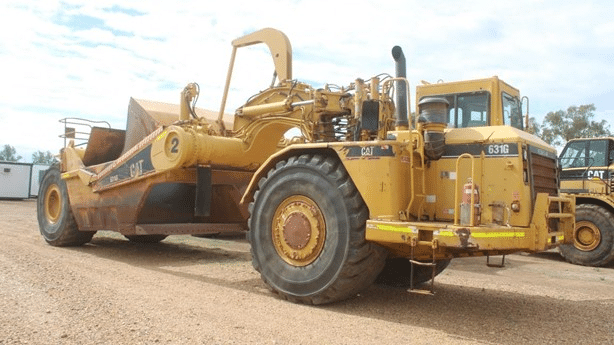 2001 Used Caterpillar 631G Scrapers