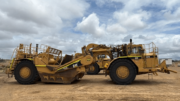 2002 Used Caterpillar 637G Scrapers