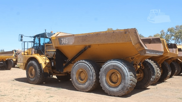 2018 Used Caterpillar 745 Dump Truck