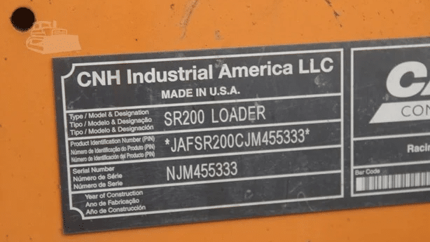 2018 Used Case SR200 Skid Steers