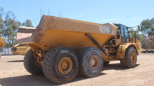 2018 Used Caterpillar 745 Dump Truck