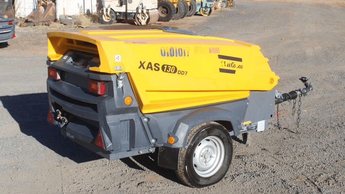 2015 Used Atlas Copco XAS130DD7 Air Compressors