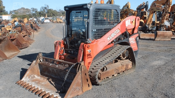 2018 Used Kubota SVL75-2 Skid Steers