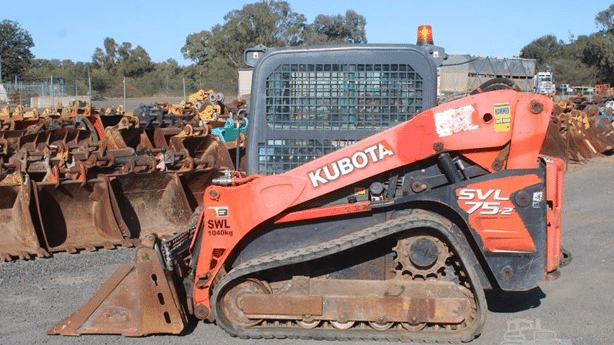 2018 Used Kubota SVL75-2 Skid Steers