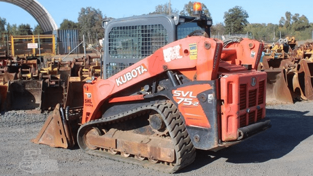 2018 Used Kubota SVL75-2 Skid Steers