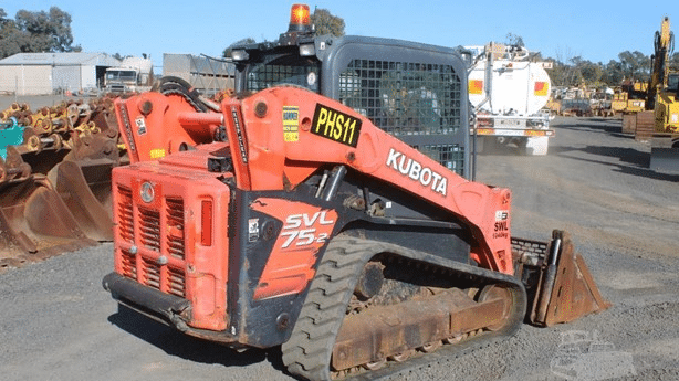 2018 Used Kubota SVL75-2 Skid Steers