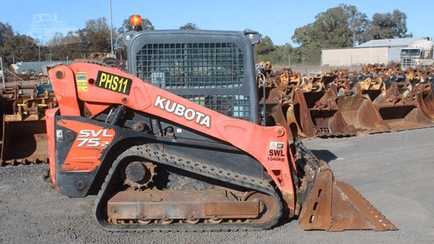 2018 Used Kubota SVL75-2 Skid Steers
