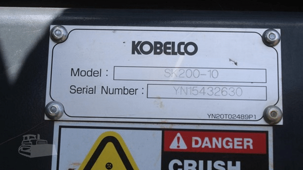 2022 Used Kobelco SK200‑10 Excavators