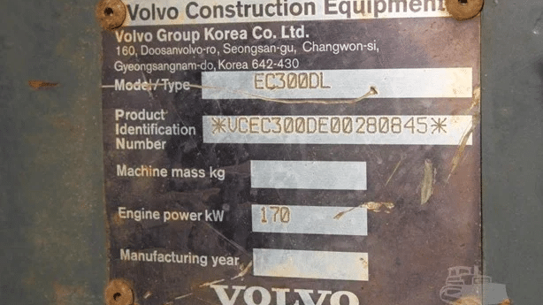 2016 Used Volvo EC300DL Excavators
