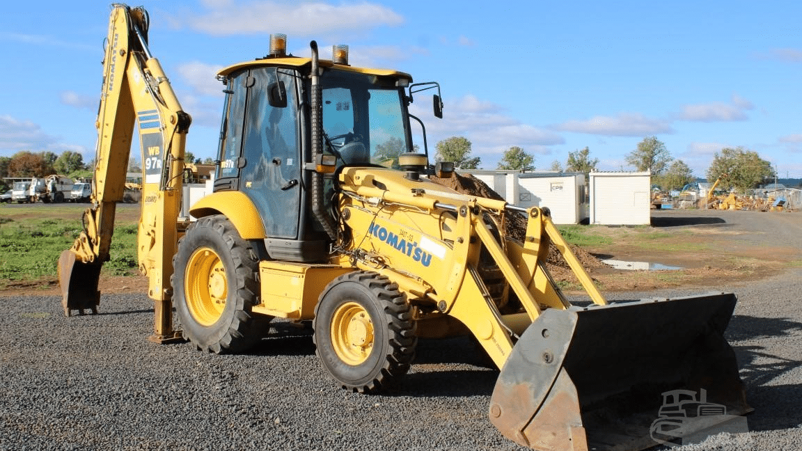 2011 Used Komatsu WB97R Backhoes