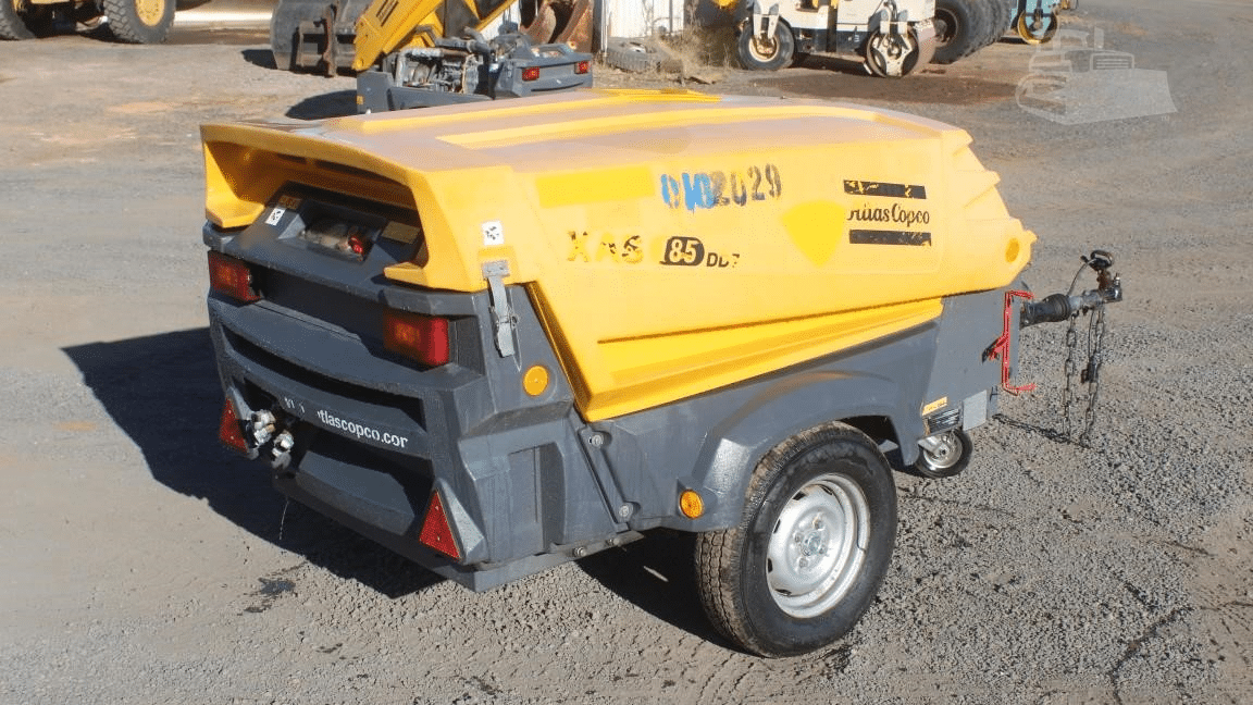 2015 Used Atlas Copco XAS185DD7 Air Compressors