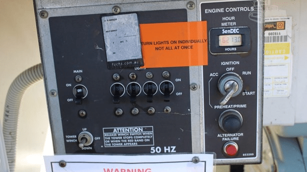 2012 Used Terex AL4000 Light Towers