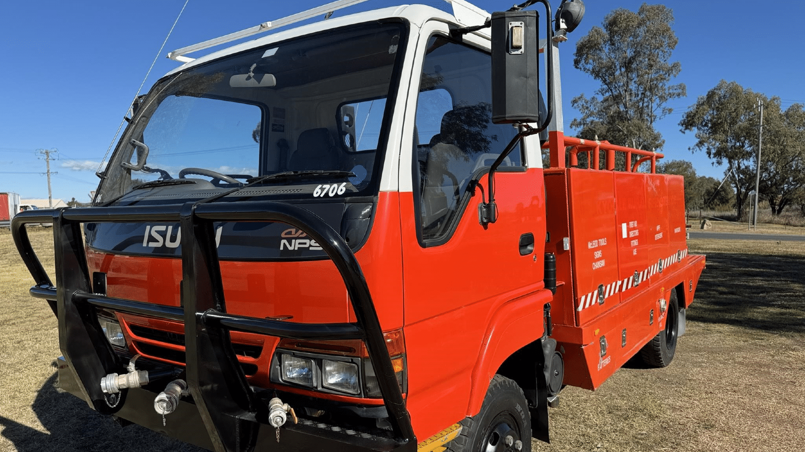 1996 Used Isuzu NPS300 Fire Truck