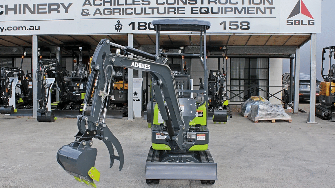 2025 New Achilles A12SE Mini Excavators