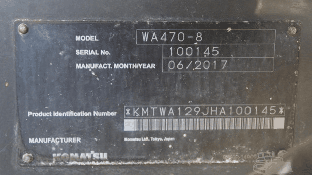 2017 Used Komatsu WA470-8 Loaders
