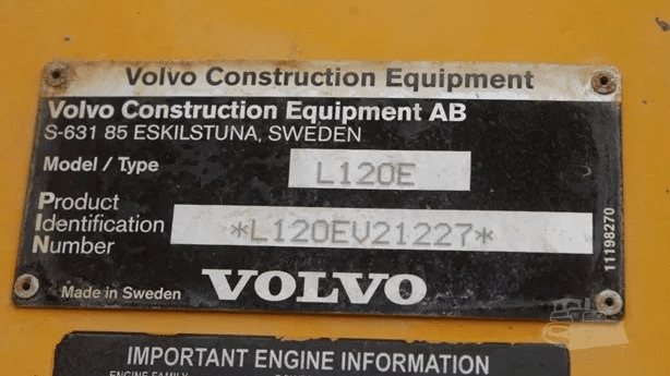2007 Used Volvo L120E Loaders