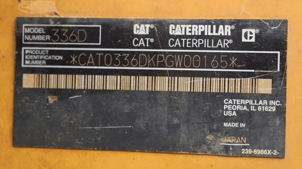 2011 Used Caterpillar 336DL Excavators