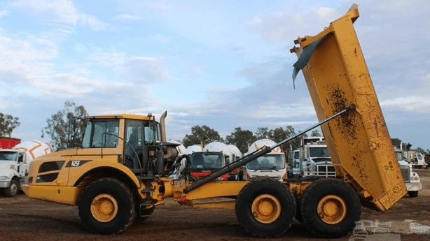 2011 Used Volvo Trucks A25F Dump Truck