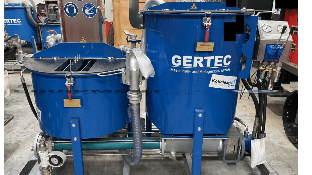 2025 New Gertec Grout Unit Ground Support